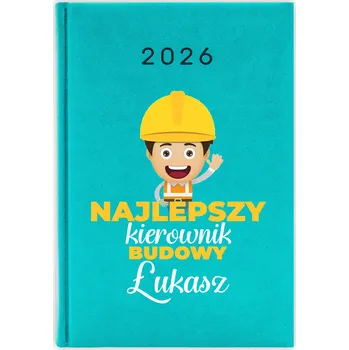 Kalendář Knižkový kalendář 2026 A5 FunnyCase modrý