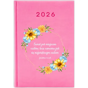 Kalendář Knižkový kalendář 2026 A5 FunnyCase modrý