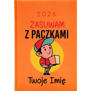 Kalendář Knižkový kalendář 2026 A5 Cute Cups oranžový
