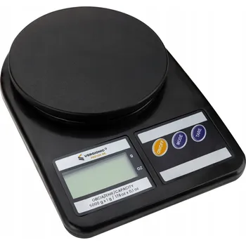 Kuchyňská váha Elektronická váha Vergionic černá