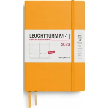 Diář Knižní diář 2026 B6 Leuchtturm1917 oranžový