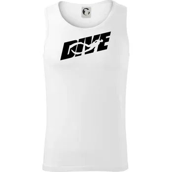 Freediving - Dive - Tílko pánské Core - L ( Bílá )