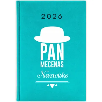 Kalendář Knižkový kalendář 2026 A5 FunnyCase modrý