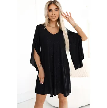 Dámské šaty Dámské večerní šaty s brokátem a A-střihem, L/XL i240_212636_2:L/XL