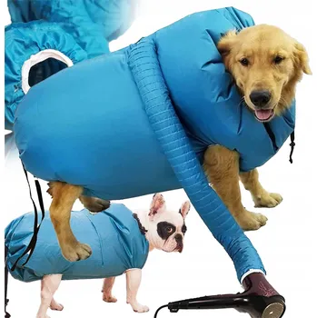 Kosmetika pro psa FÉN PRO ZVÍŘATA Kombinéza na Sušení Ručník pro Psy a Kočky 40-60kg XXL