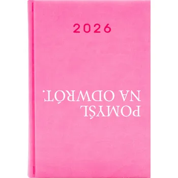 Kalendář Knižkový kalendář 2026 A5 oranžový