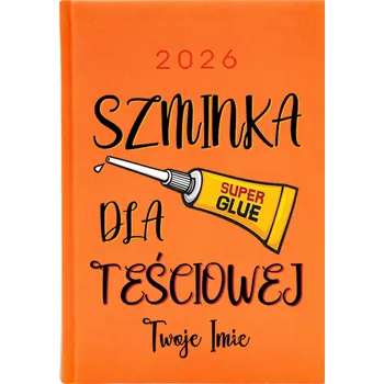 Kalendář Knižkový kalendář 2026 A5 Cute Cups oranžový