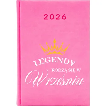 Kalendář Knižkový kalendář 2026 A5 Cute Cups růžový