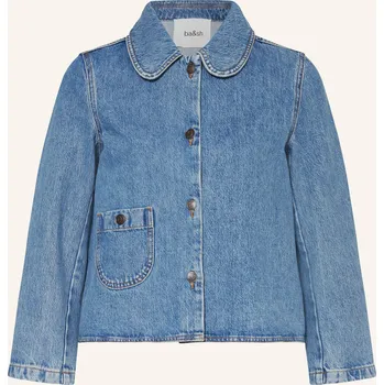 Dámský blejzr Ba&Sh Dámská Džínová Bunda Tiny, modrá, 38