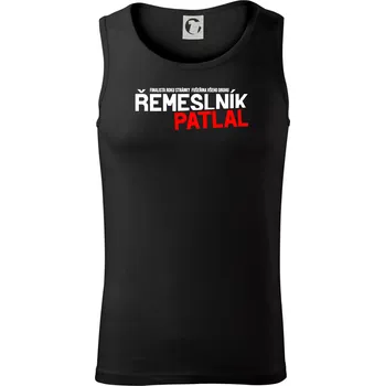 Řemeslník patlal - Tílko pánské Core - M ( Černá )