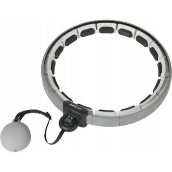 Obruč Hula hoop s výstupky Crivit 42 cm šedé