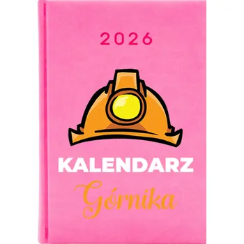 Kalendář Knižkový kalendář 2026 A5 Cute Cups růžový