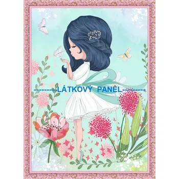 Panel bavlna - HOLČIČKY-190-24