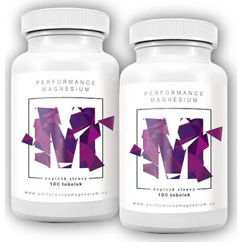 Doplněk stravy BrainMax 2x Performance Magnesium 1000mg 100 kapslí