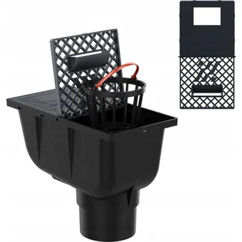 Vrták Usazovací nádrž Krono-Plast 110 mm šedá