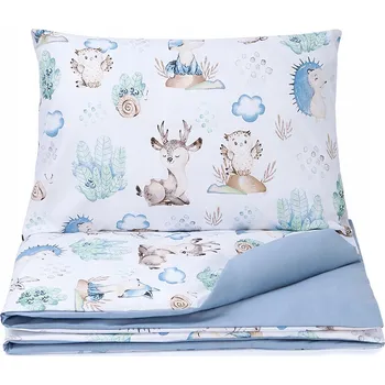 Povlečení Sada povlečení BabyBoom 90 x 120 cm modrá