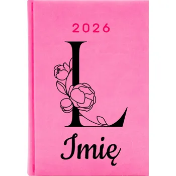 Kalendář Knižkový kalendář 2026 A5 Cute Cups růžový