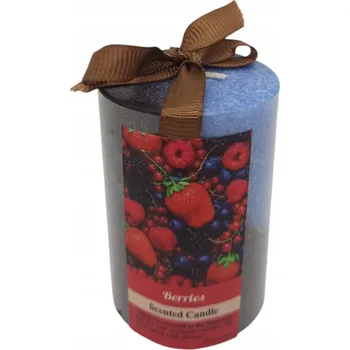 Svíčka VONNÁ SVÍČKA LESNÍ OVOCE MAŠLIČKA DEKORATIVNÍ 7,5 CM