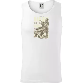 Barber Brotherhood - Tílko pánské Core - XL ( Bílá )