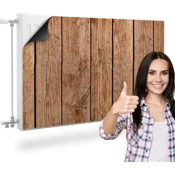 Obraz Magnetická podložka na radiátor, kryt 90 x 60 cm, hnědá