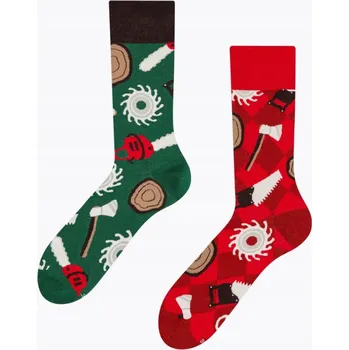 Pánská móda PONOŽKY S VESELÝM VZOREM DEDOLES 2000 DŘEVORUBEC 39-42