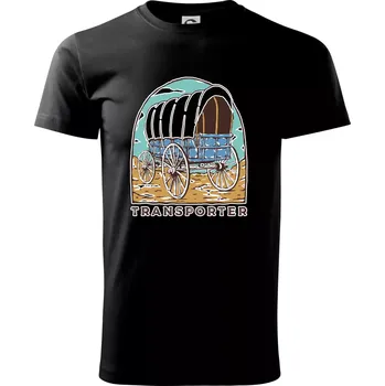 Transporter - Triko extra velké (5-8XL) - 7XL ( Černá )