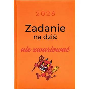 Kalendář Knižkový kalendář 2026 A5 Cute Cups oranžový