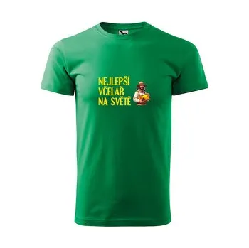 Pánská móda Tričko s potiskem Nejlepší včelař na světě: zelené 4XL
