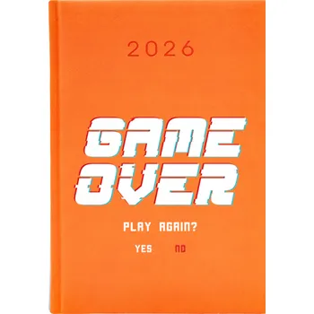 Kalendář Knižkový kalendář 2026 A5 oranžový