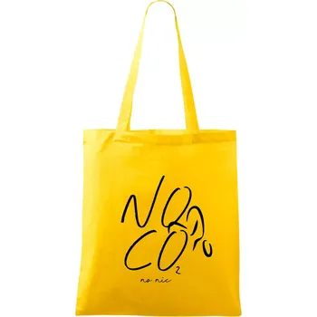 No co no nic kolo - Taška bavlněná - 42 x 38 cm ( Žlutá )