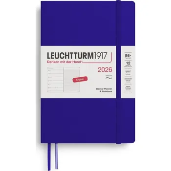 Diář Knižní diář 2026 B6 Leuchtturm1917 modrý