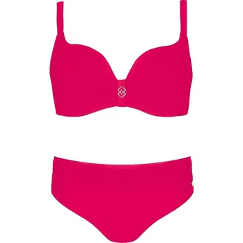 Dámské plavky Dámské dvoudílné plavky Alcudia tmavě růžové, 48E i10_P75216_2:302_