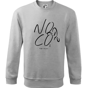 Chlapecké tričko No co no nic kolo - Mikina Essential dětská - 158 cm/12 let ( Světlešedý Melír )