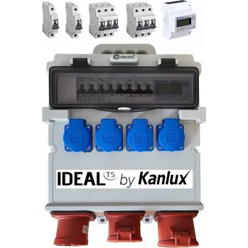 Rozvaděč Staveništní rozvaděč přenosný RBS N2WLP 4x230V 16A 32A s elektroměrem