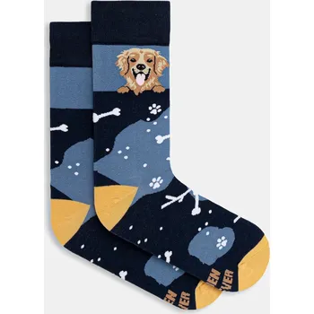 Pánské ponožky Bavlněné ponožky Medicine RW25-LGM403 námořnická modř 59A, vel. 43/46