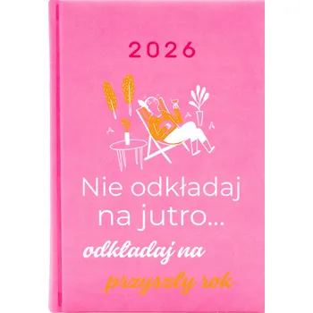 Kalendář Knižkový kalendář 2026 A5 růžový