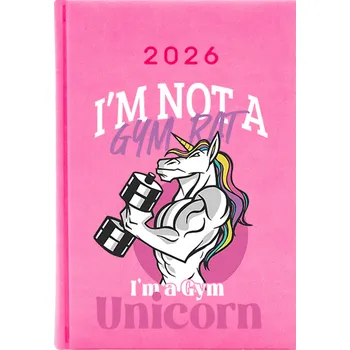 Kalendář Knižkový kalendář 2026 A5 růžový