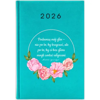 Kalendář Knižkový kalendář 2026 A5 FunnyCase modrý