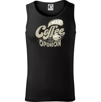 Pánské termoprádlo Coffee opinion - Tílko pánské Core - S ( Černá )