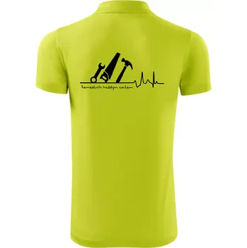 Pánská košile Ekg řemeslník každým coulem - Polokošile Victory sportovní (dresovina) - XL ( Limetková )