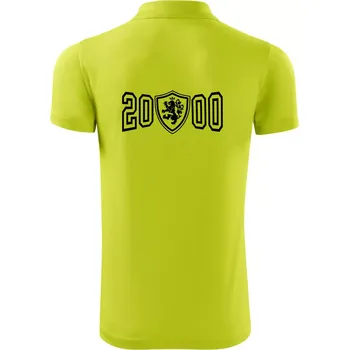 Pánská košile Narozeninový motiv - znak - 2000 - Polokošile Victory sportovní (dresovina) - 2XL ( Limetková )