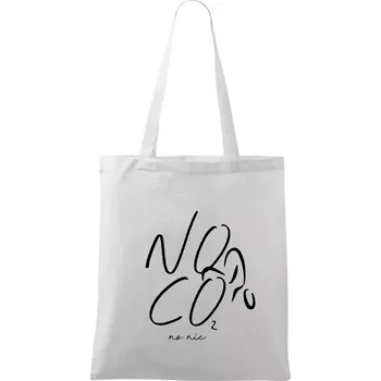 No co no nic kolo - Taška bavlněná - 42 x 38 cm ( Bílá )