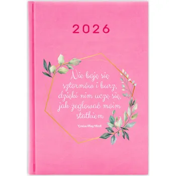 Kalendář Knižkový kalendář 2026 A5 FunnyCase modrý