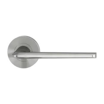 Dveřní kování GK - REMOTE - R klika/klika, bez spodní rozety Velvet šedá (22)