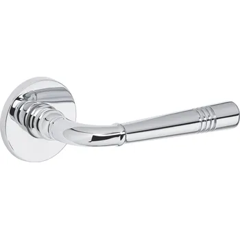 Dveřní kování TI - DIADEM - R 4009 5S klika/klika, bez spodní rozety OC - ​​Chrom lesklý (03)