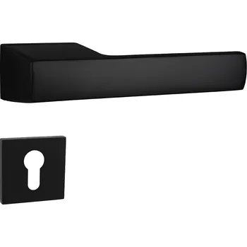 Dveřní kování MPK - ANITA - RT rozety PZ, klika/klika BS - Černá matná