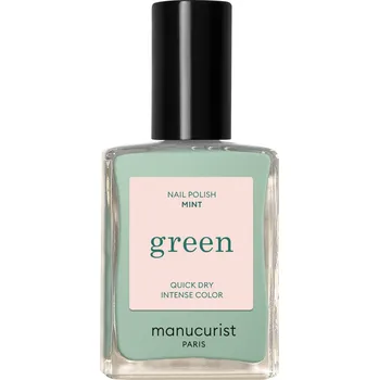 Lak na nehty Manucurist Green schnoucí lak na nehty - Mint (15 ml)