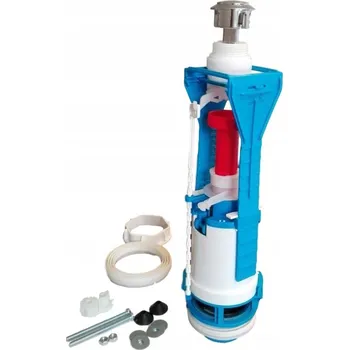 Splachovací tlačítko Splachovací tlačítko pro WC Akces SPLACHOVACÍ VENTIL PRO WC stříbrný