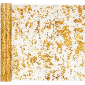 ubrus Běžec na stůl zlatý 300 x 28 cm