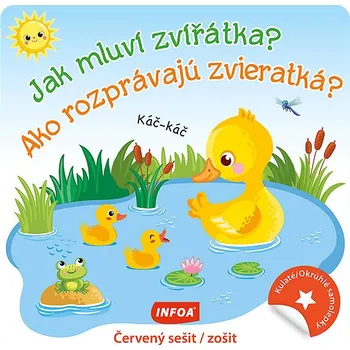 Jak mluví zvířátka?/Ako rozprávajú zvieratká?: červený sešit/zošit Kniha